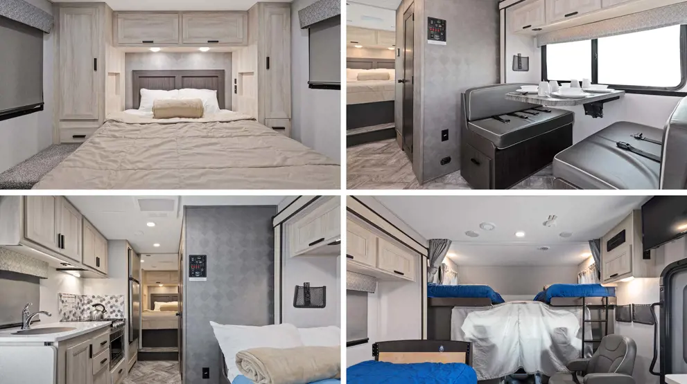 Indretning af Maxi Motorhome