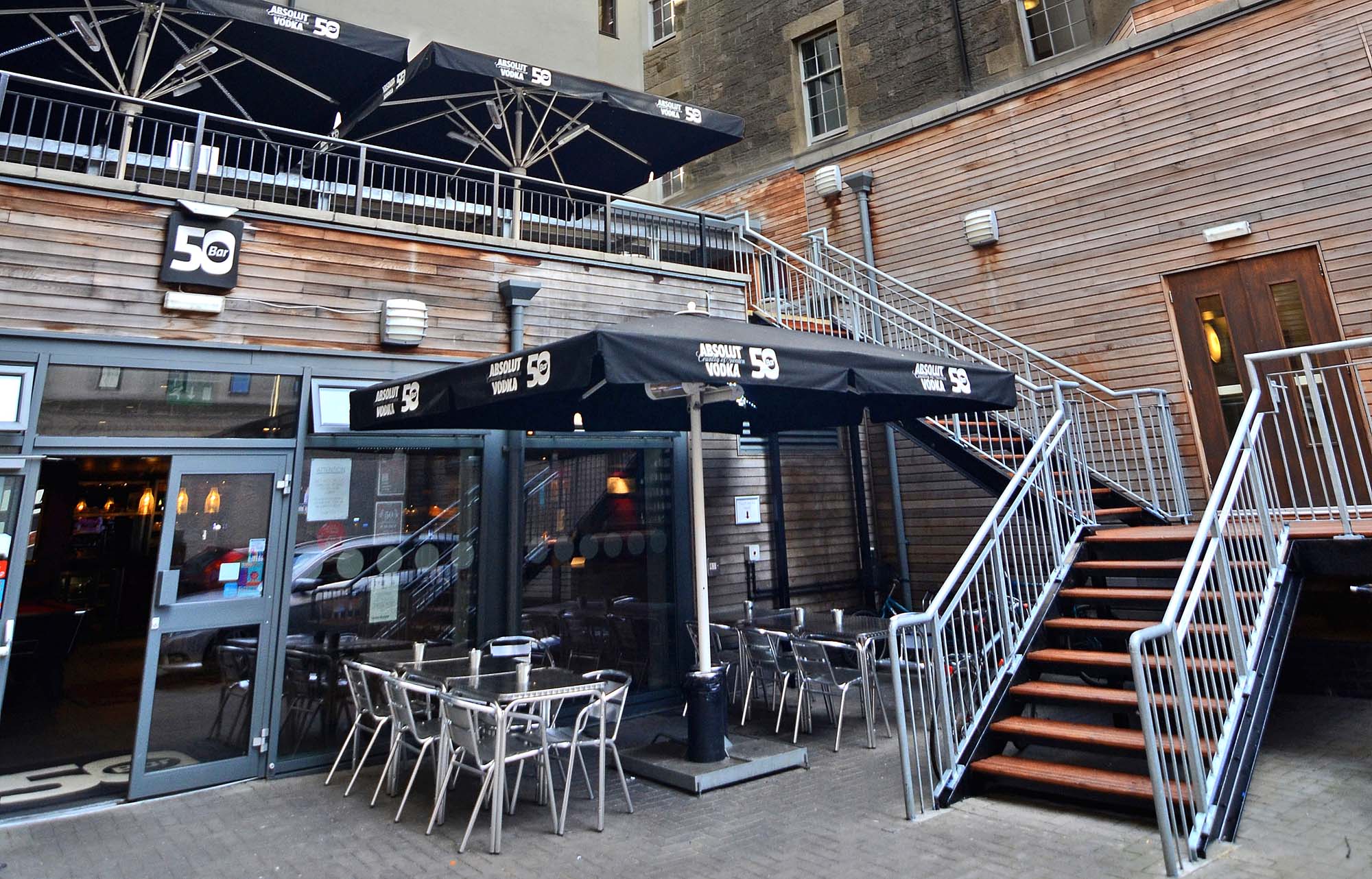 Studietur til Edinburgh, bo på Safestay Edinburgh, indgang