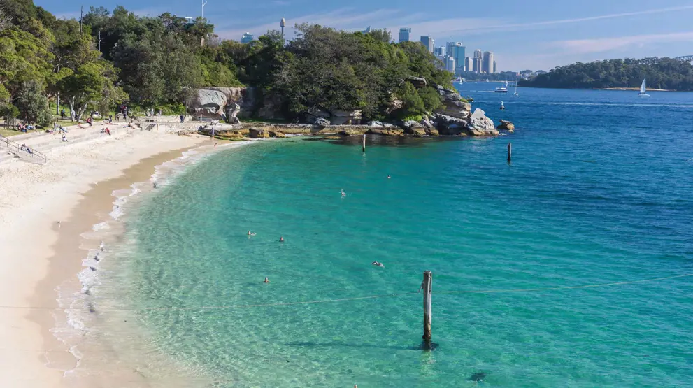 Shark Beach, Vaucluse. Foto: Destination NSW