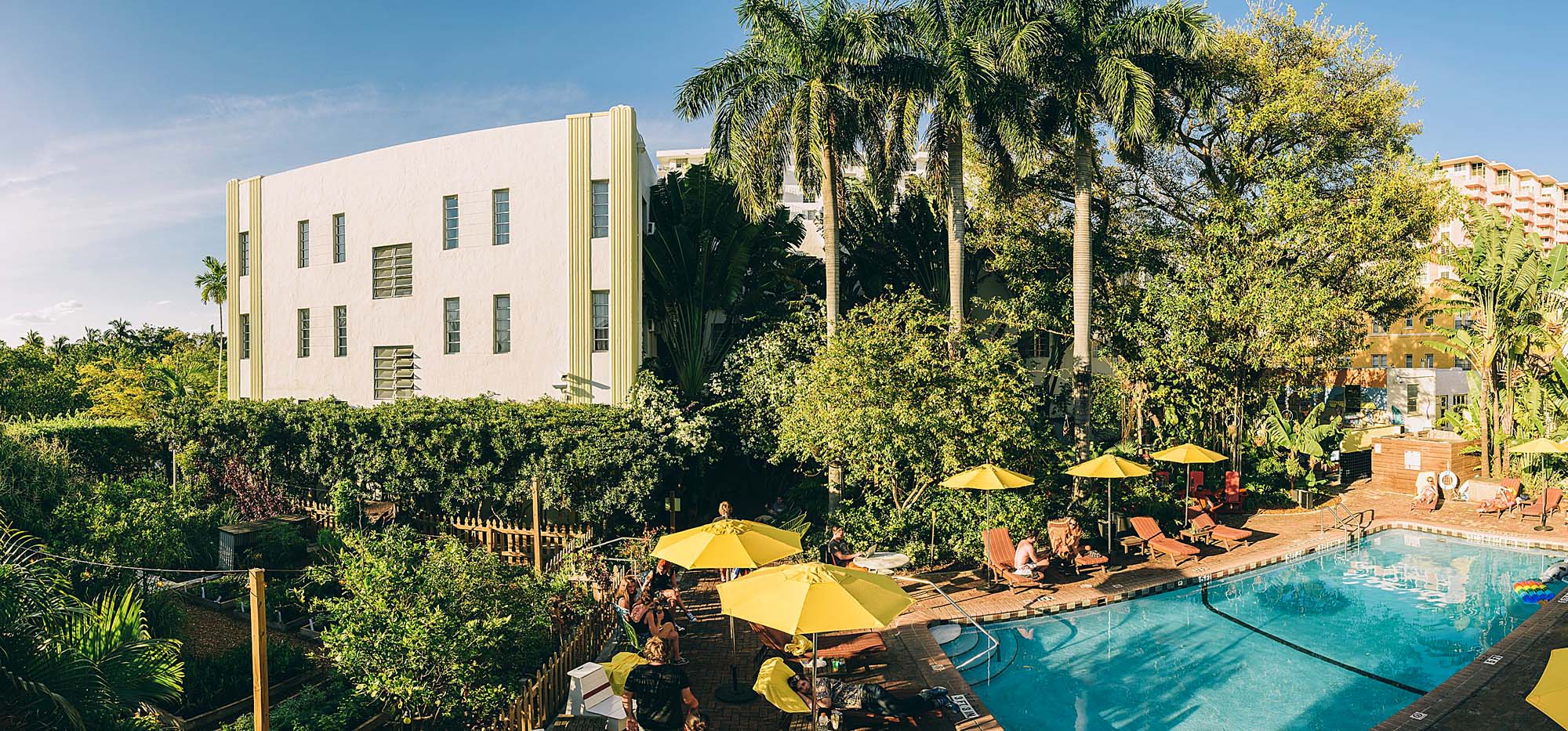 Studietur til Miami, bo på Freehand hostel