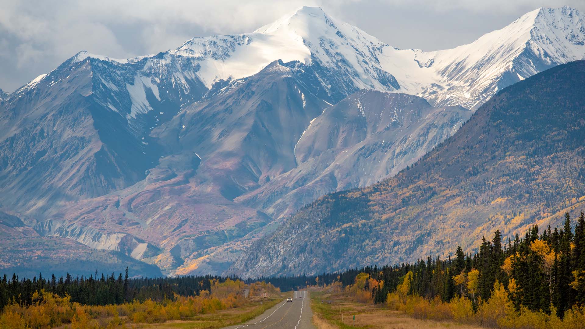 Nyd køreturen til Haines Junction