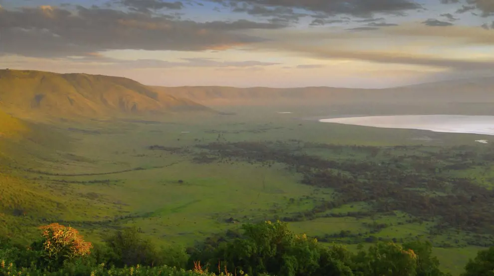 Det smukke Ngorongoro krater