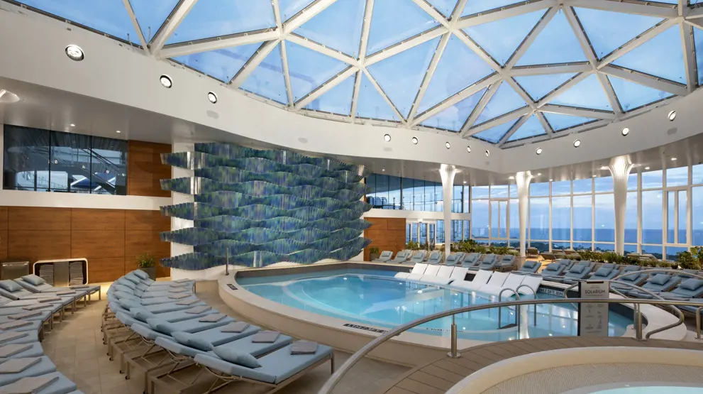 The Solarium ombord Celebrity Edge - et kun for voksne område