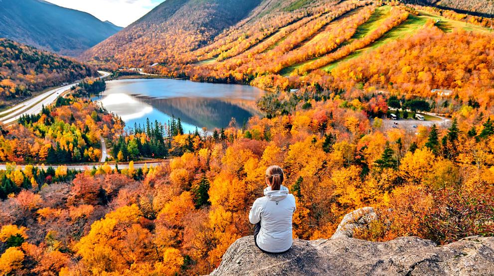 New England stråler i de smukkeste farver i efteråret og er oplagt til en rundrejse