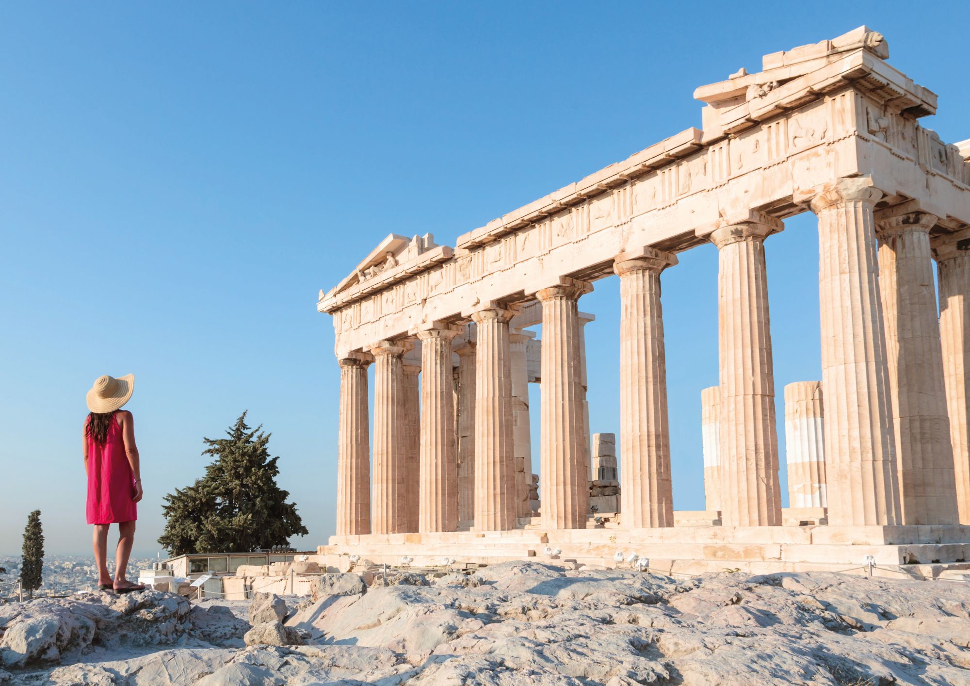 Akropolis i Athen er den mest kendte akropolis i Grækenland