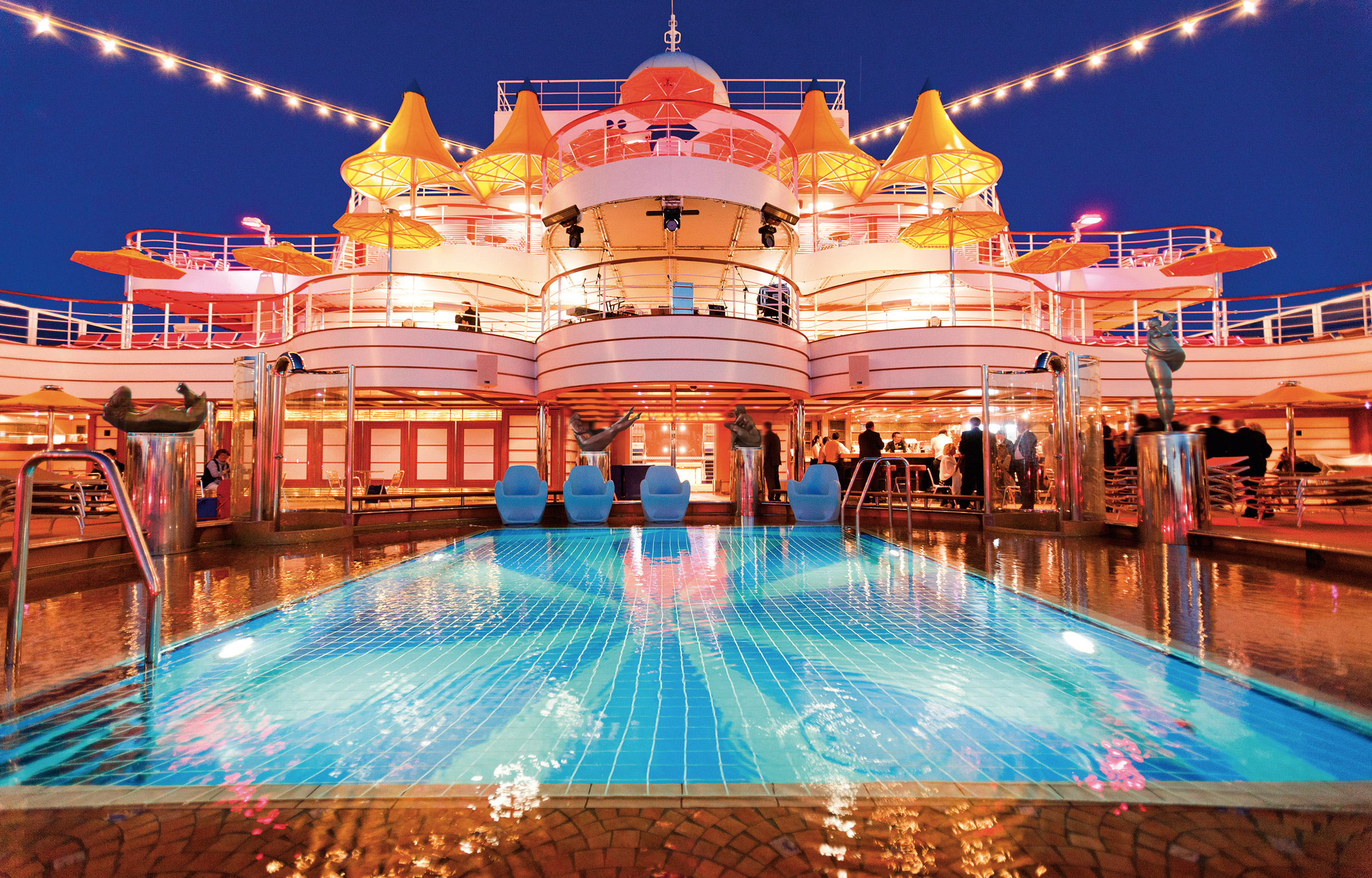 Poolområde på Costa Fascinosa