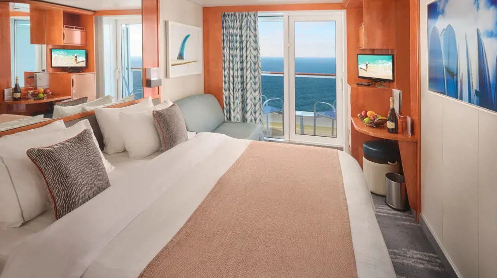 Balkonkahyt ombord på Norwegian Pride of America