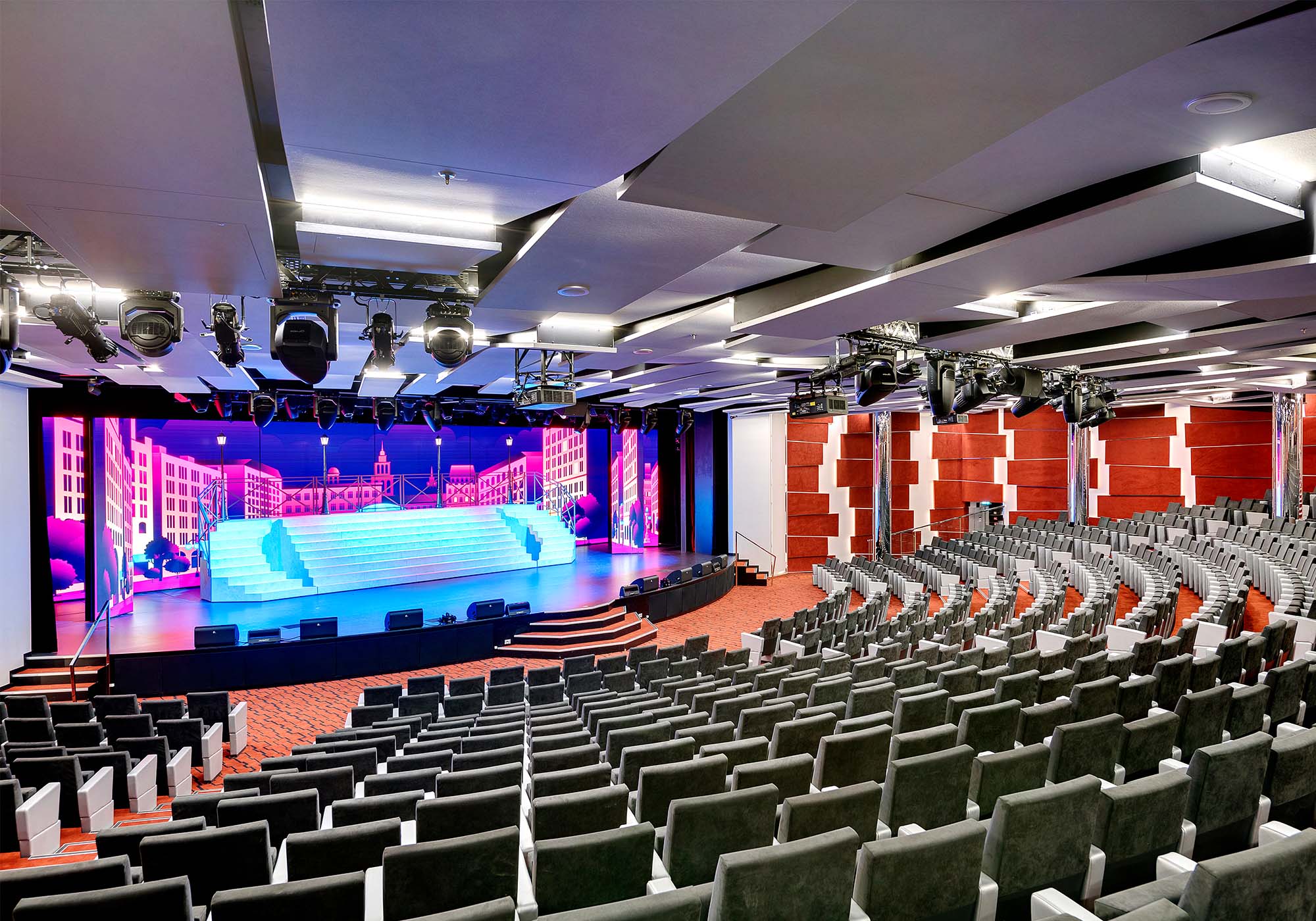 Odean Theatre byder på store shows og underholdning hver dag