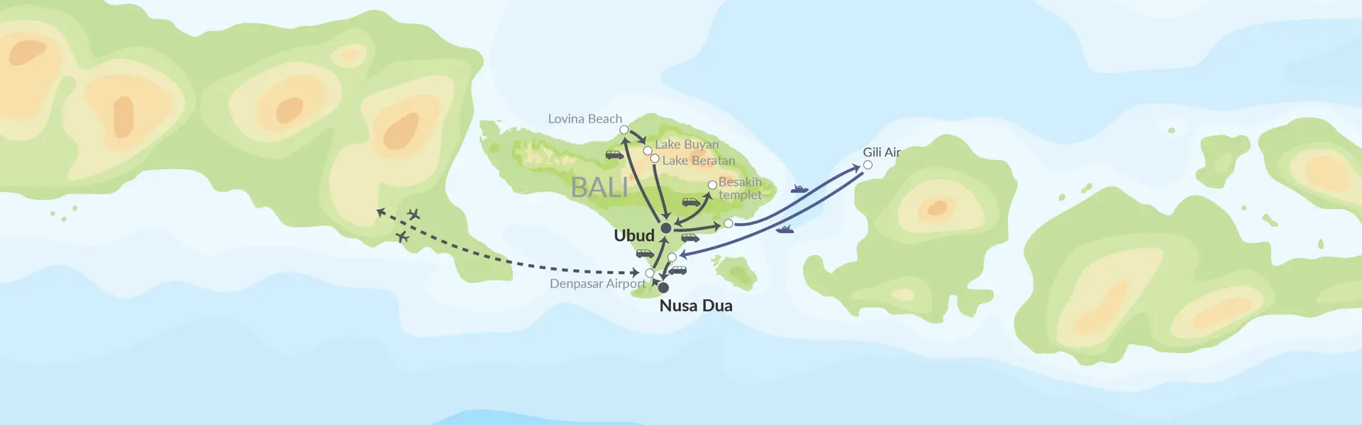 83494 Balis Højdepunkter & Badeferie På Gili Air