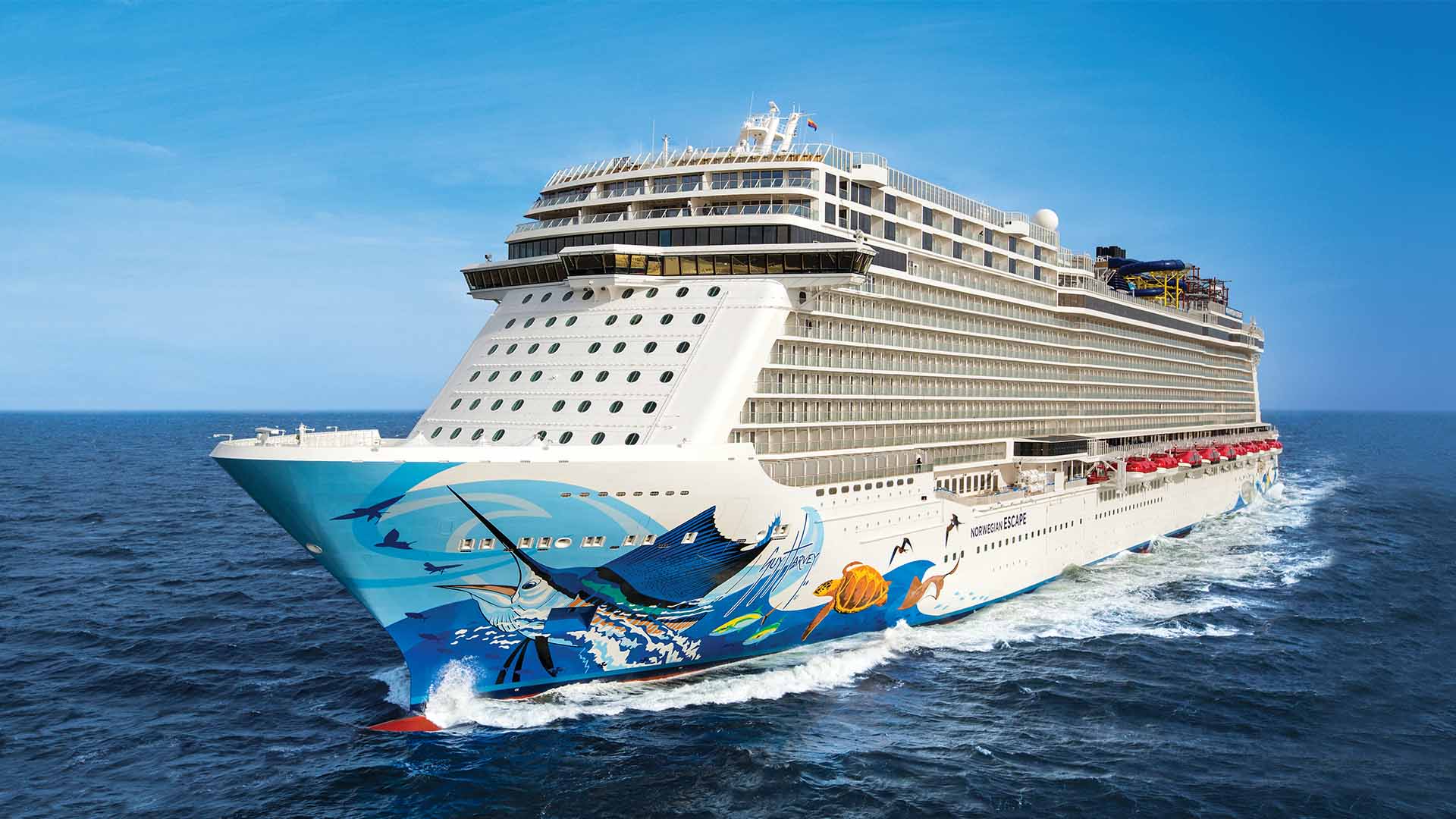 Norwegian Escape tager jer med på en uforglemmelig rejse fra New York til Barcelona