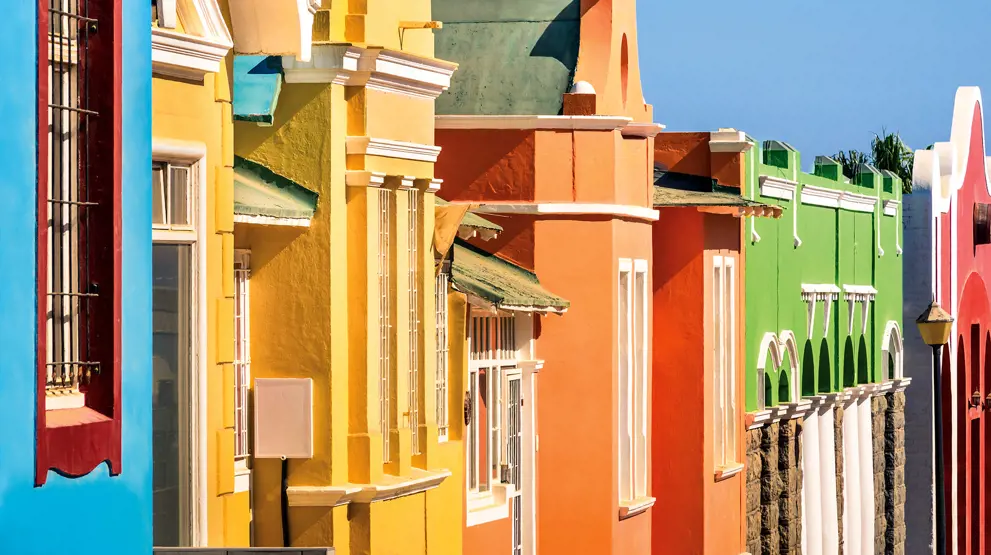 Lüderitz med sin tyske art nouveau-arkitektur.