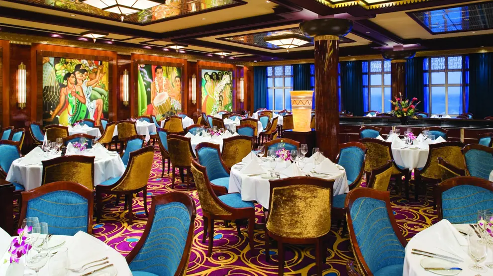 Grand Pacific restauranten ombord på Norwegian Jade