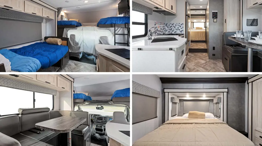 Indretning af Midi Motorhome