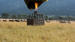 Hot Air ballon over Serengeti er en unik oplevelse