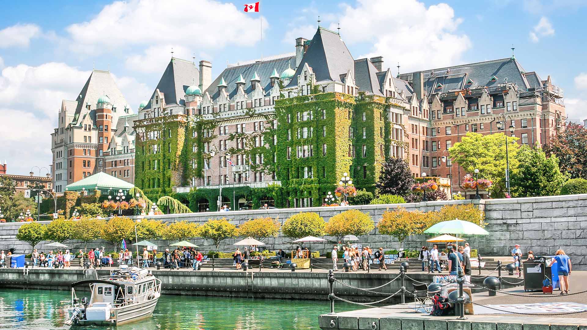 Besøg Victoria Harbour på Vancouver Island