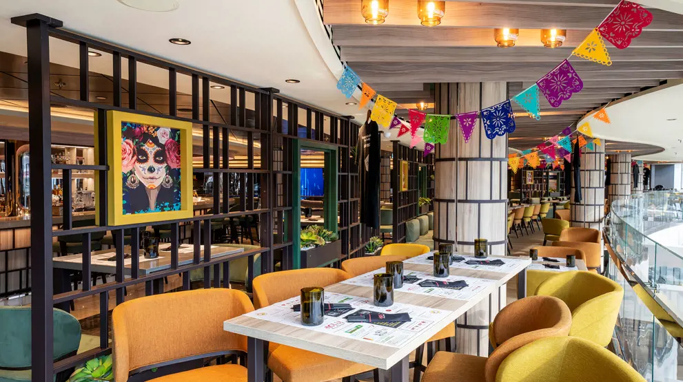 Den mexicanske restaurant Hola! Tacos & Cantina