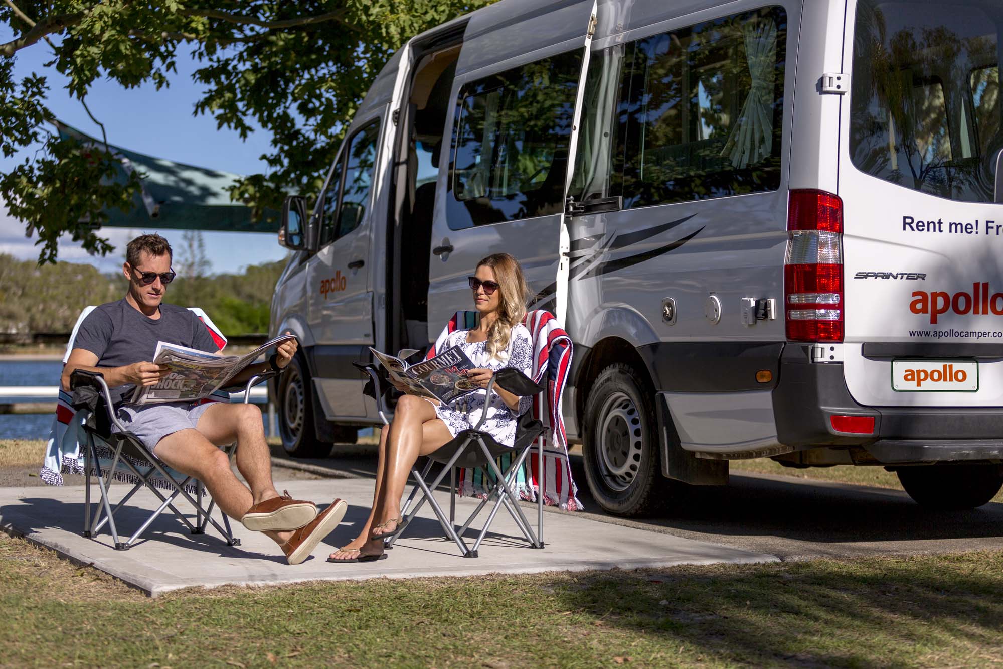 Tag f.eks. til Australien og kør rundt i autocamper