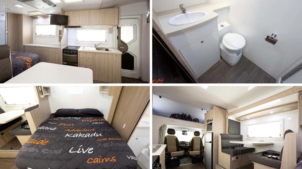 Indretning af Pegasus RV