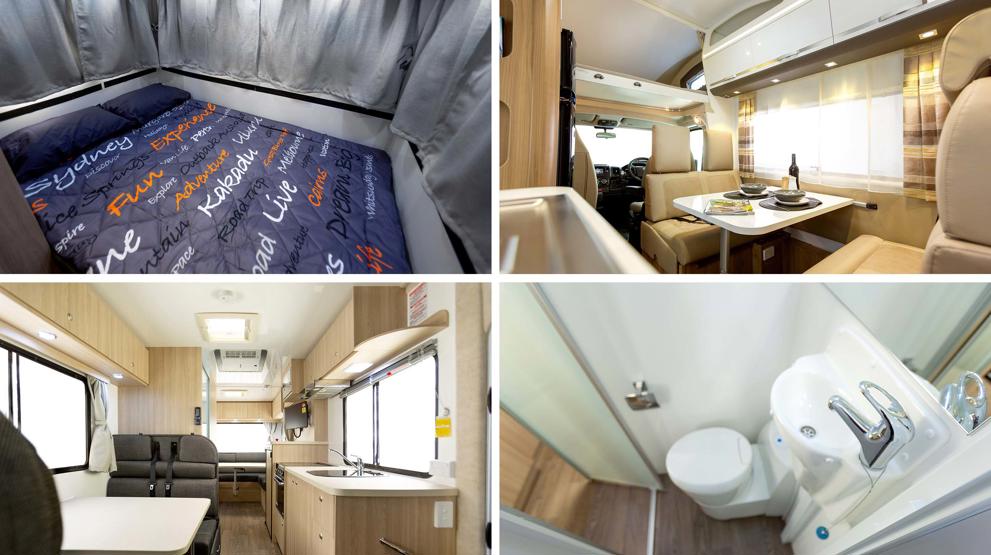 Indretning af Hercules RV