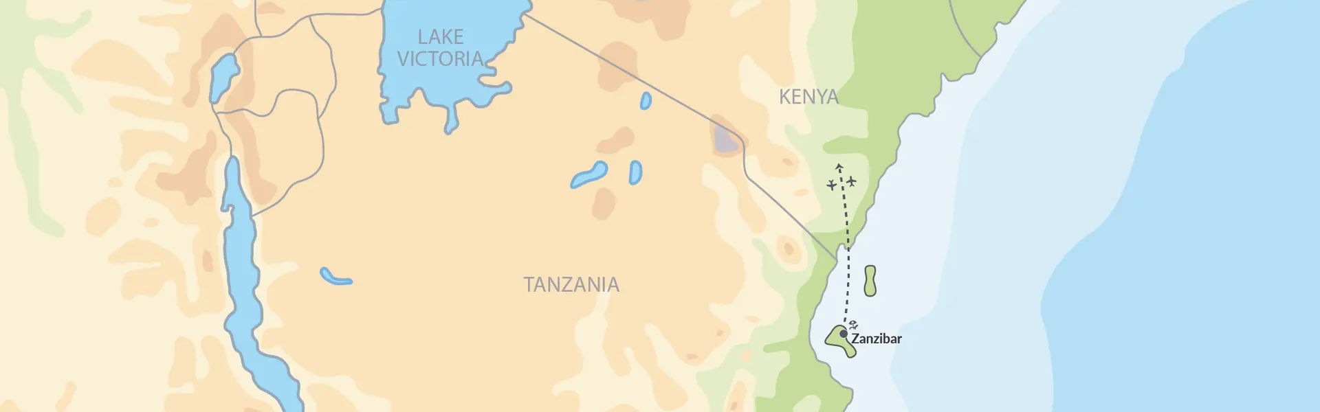 DK Luksusferie På Zanzibar Map