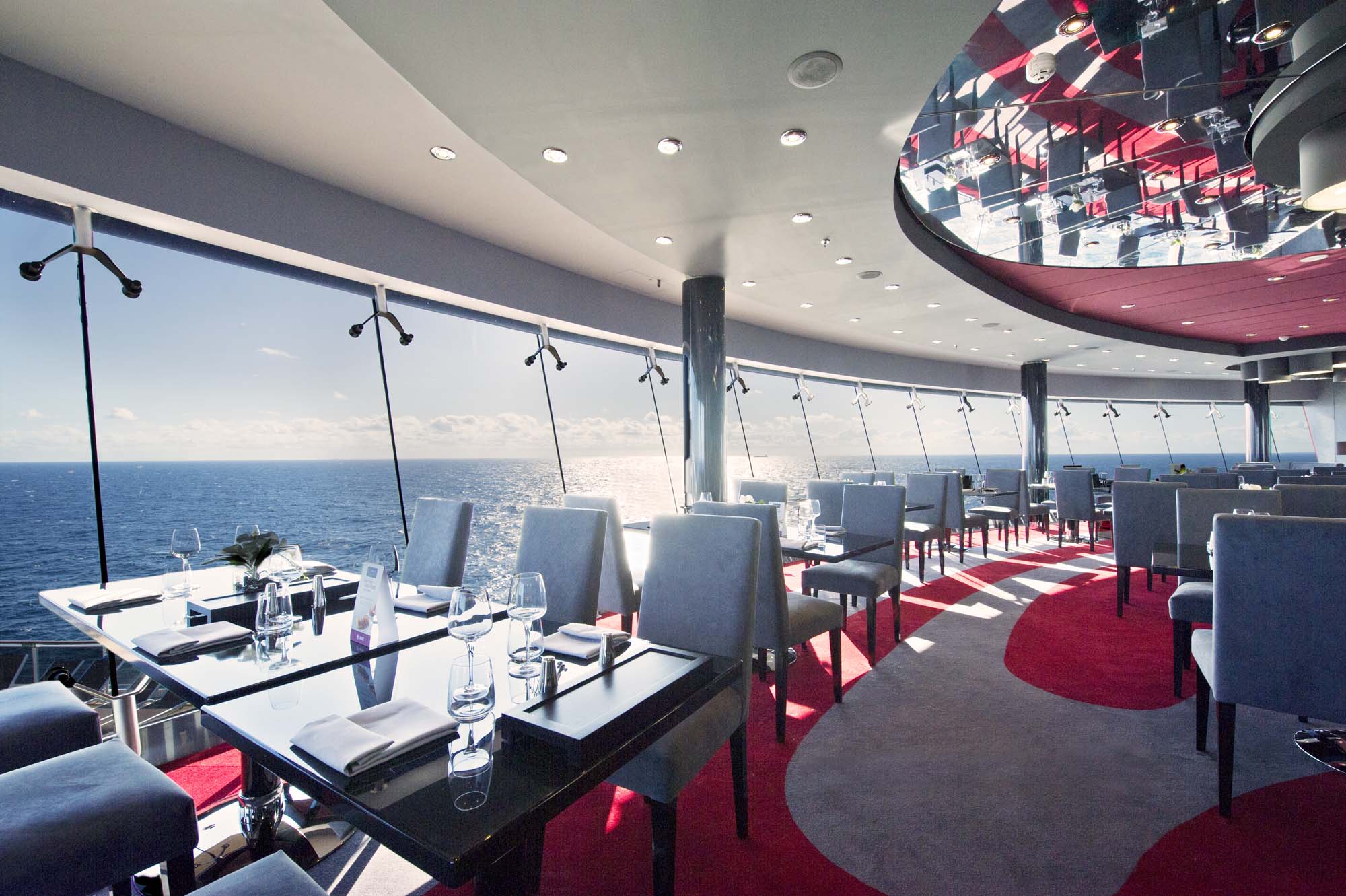 Nyd inkluderede måltider fra restauranten