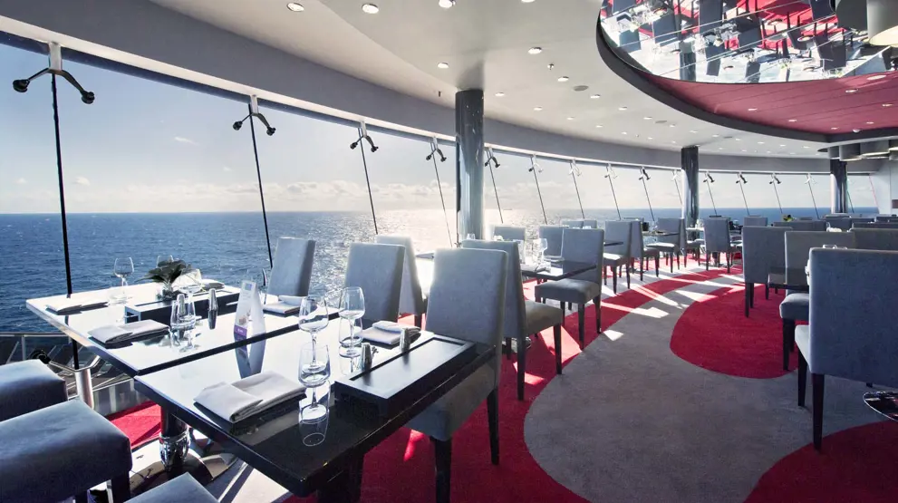 Nyd inkluderede måltider fra restauranten