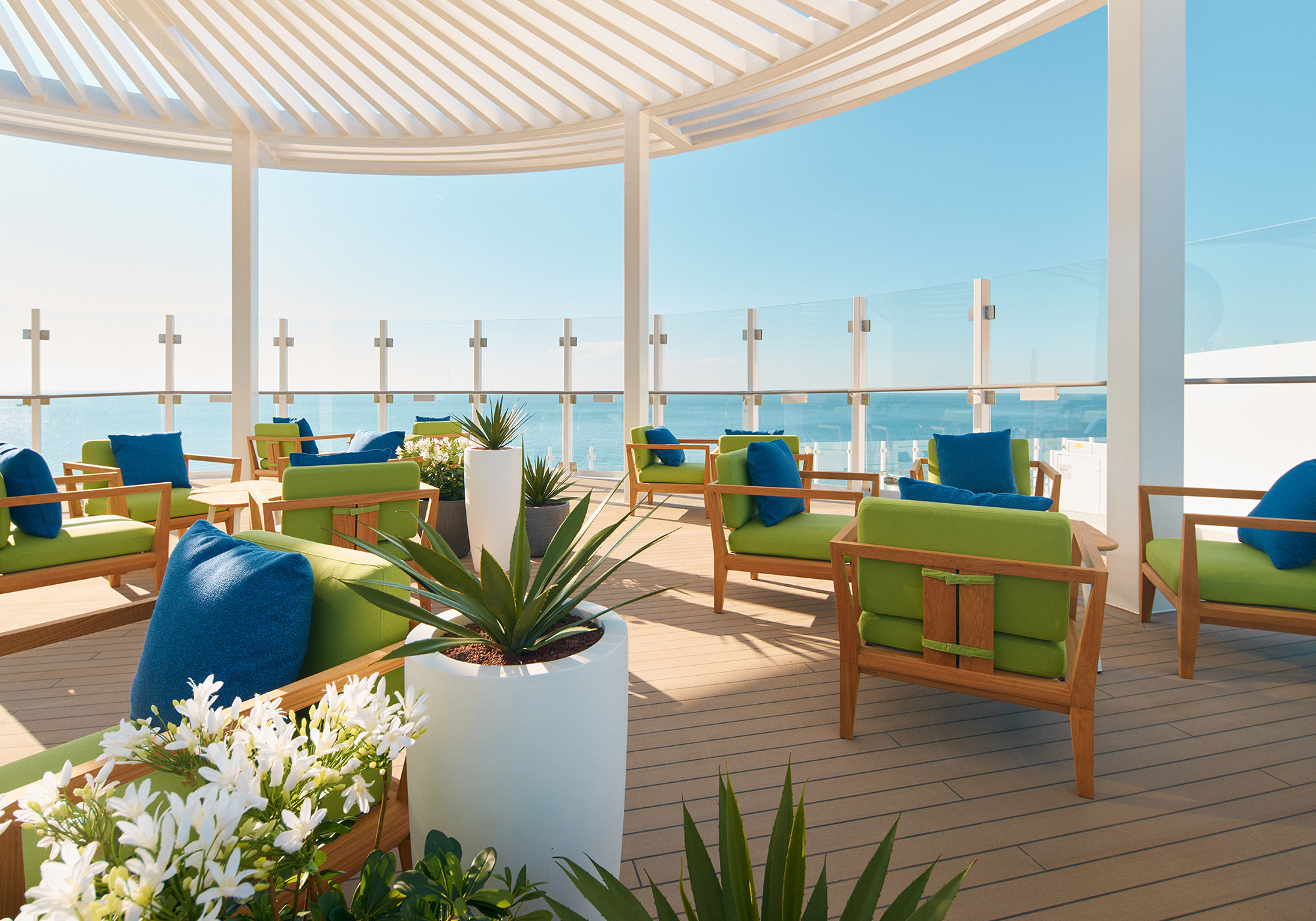 Hyggelige omgivelser på Costa Toscana