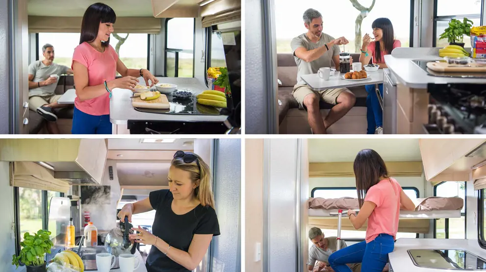 Indretning af 4 Berth Discovery