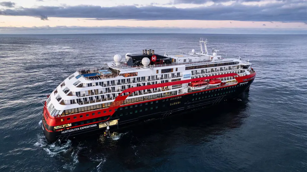 Tag på ekspeditionskrydstogt med MS Fridtjof Nansen