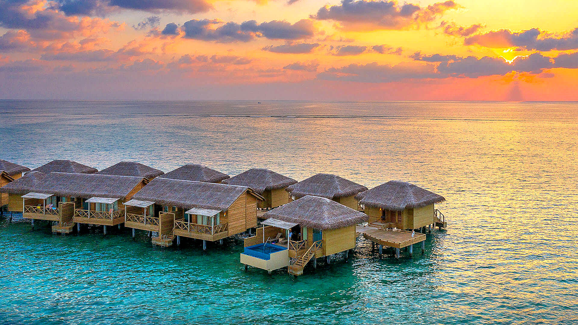 Smukke solnedgange, luksuriøse omgivelser og afslappet østemning venter