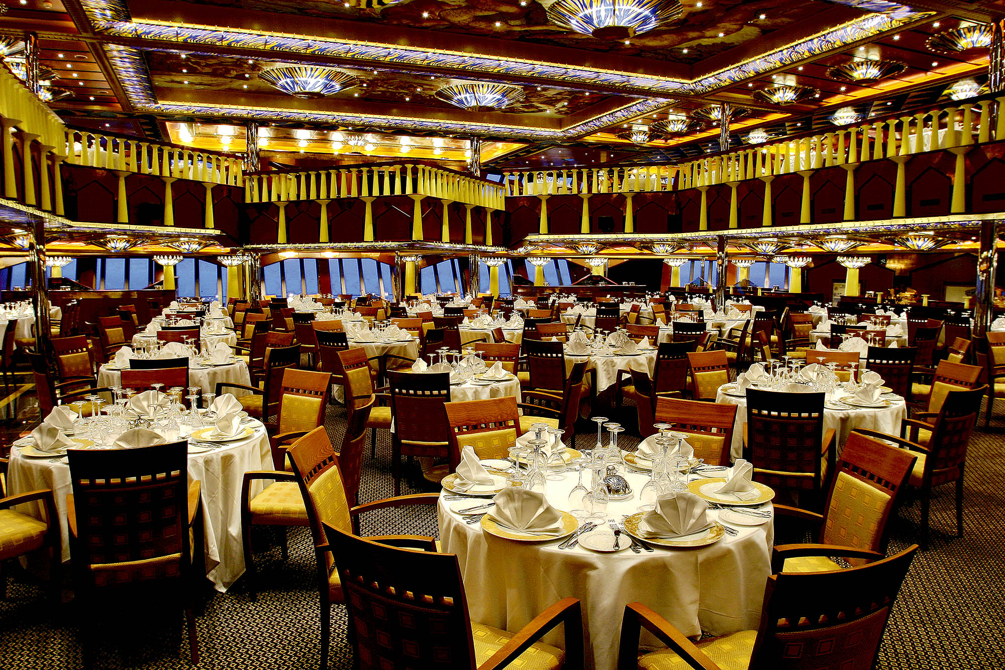 Hovedrestaurant på Costa Fortuna