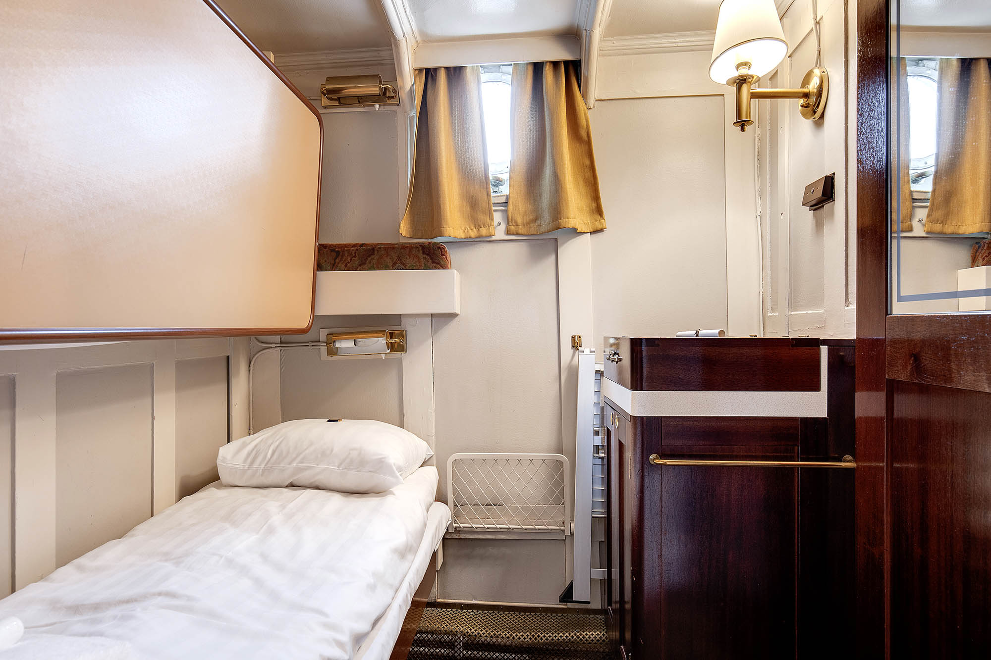 Eksempel på kahyt C på Wilhelm Tham