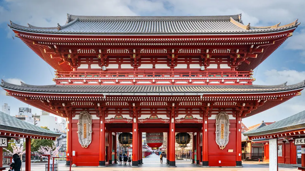 Det buddhistiske tempel Asakusa Kannon Temple i Tokyo