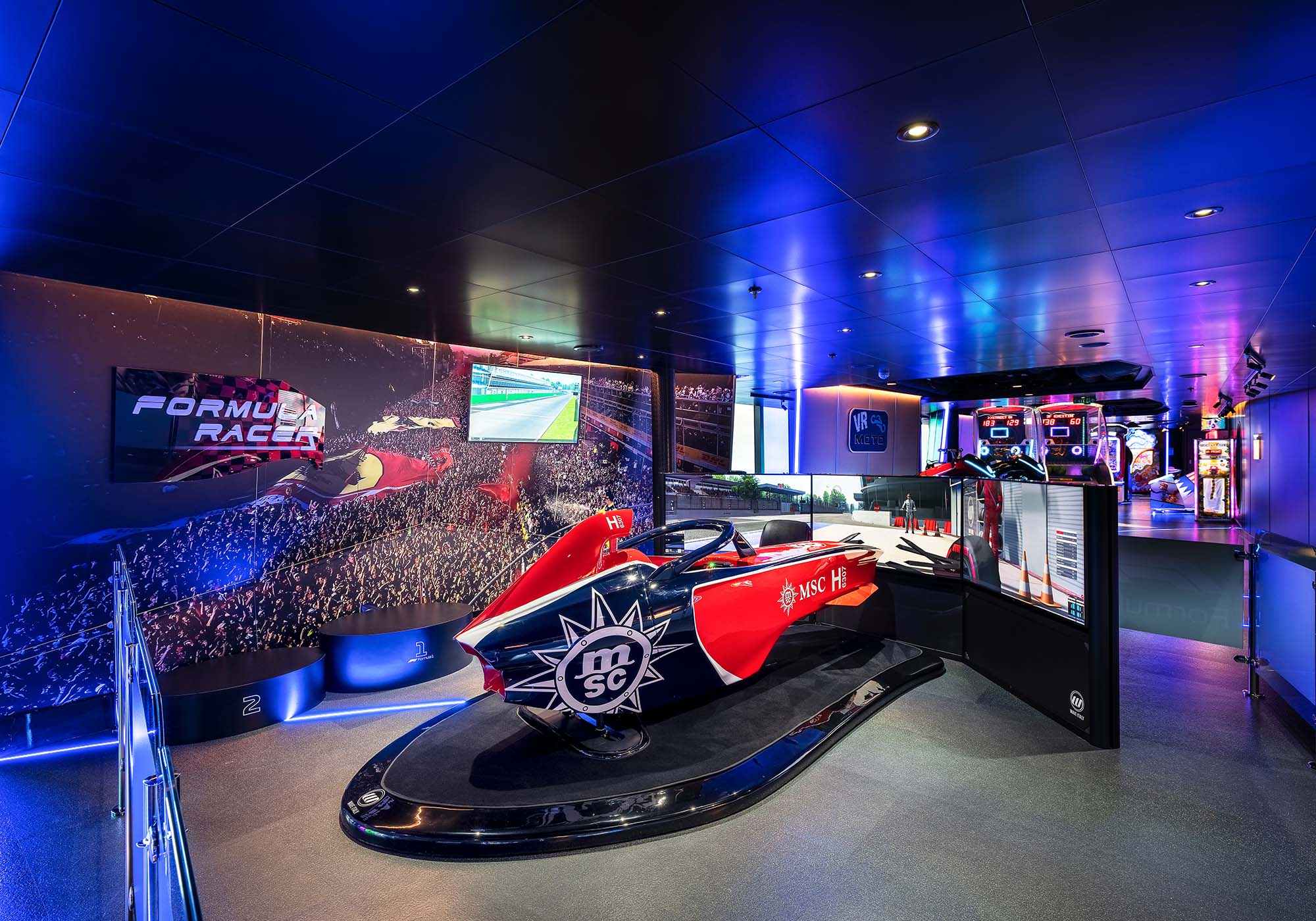 Der er ingen frygt for, at man keder sig på et krydstogt med MSC Cruises