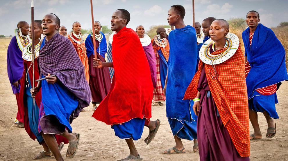 Masai folket i Kenya