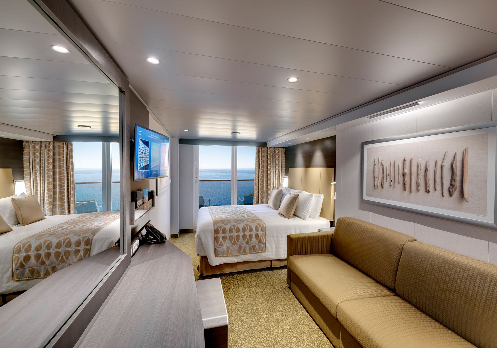 Balkonkahyt på MSC Bellissima