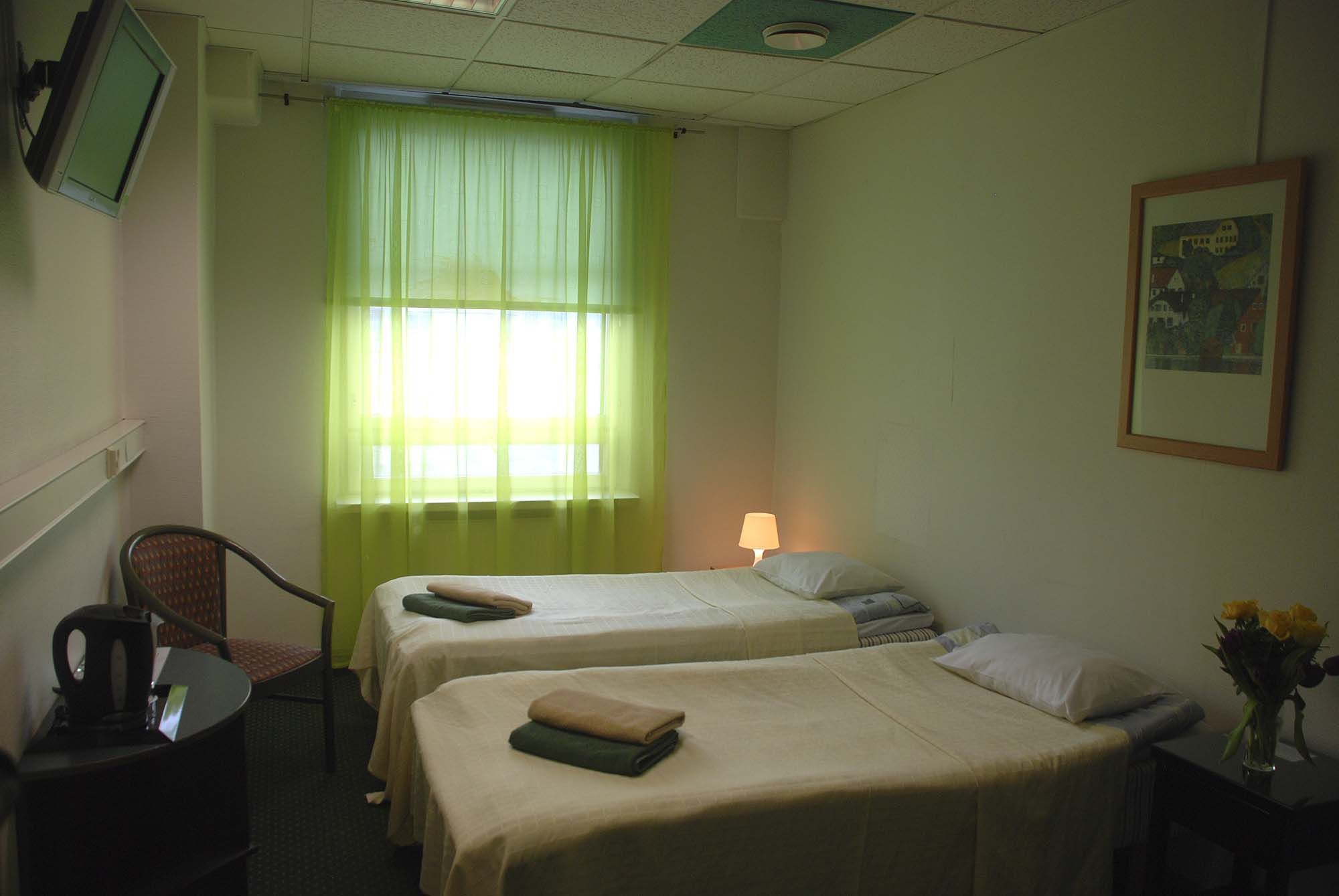 Studietur til Tallinn, bo på Center Hotel, dobbeltværelse