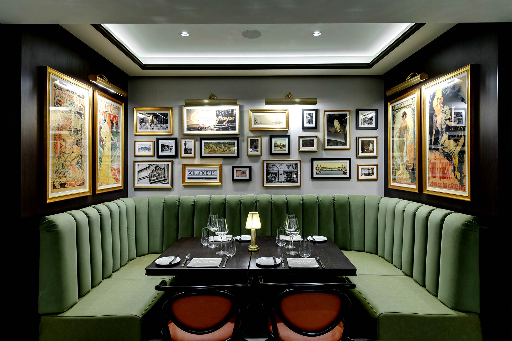 Mange spisemuligheder ombord