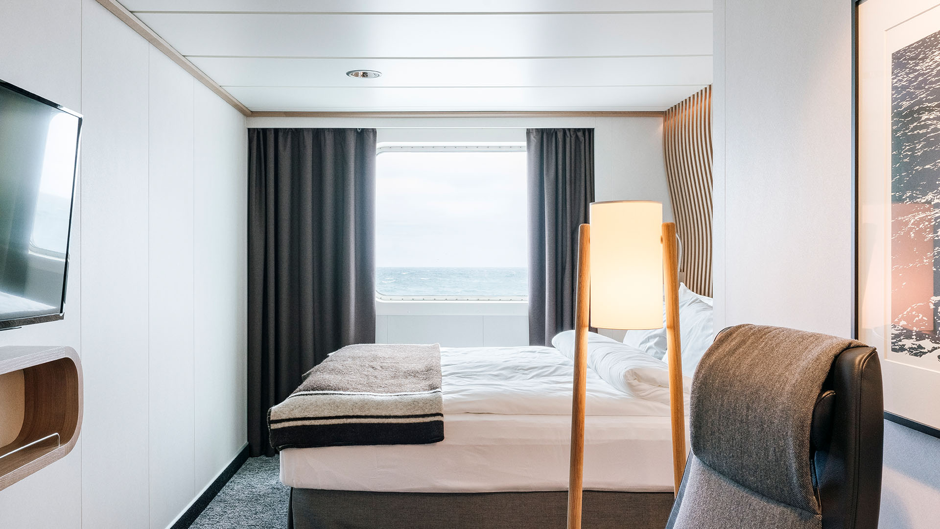 Eksempel på en Polar Outside-kahyt