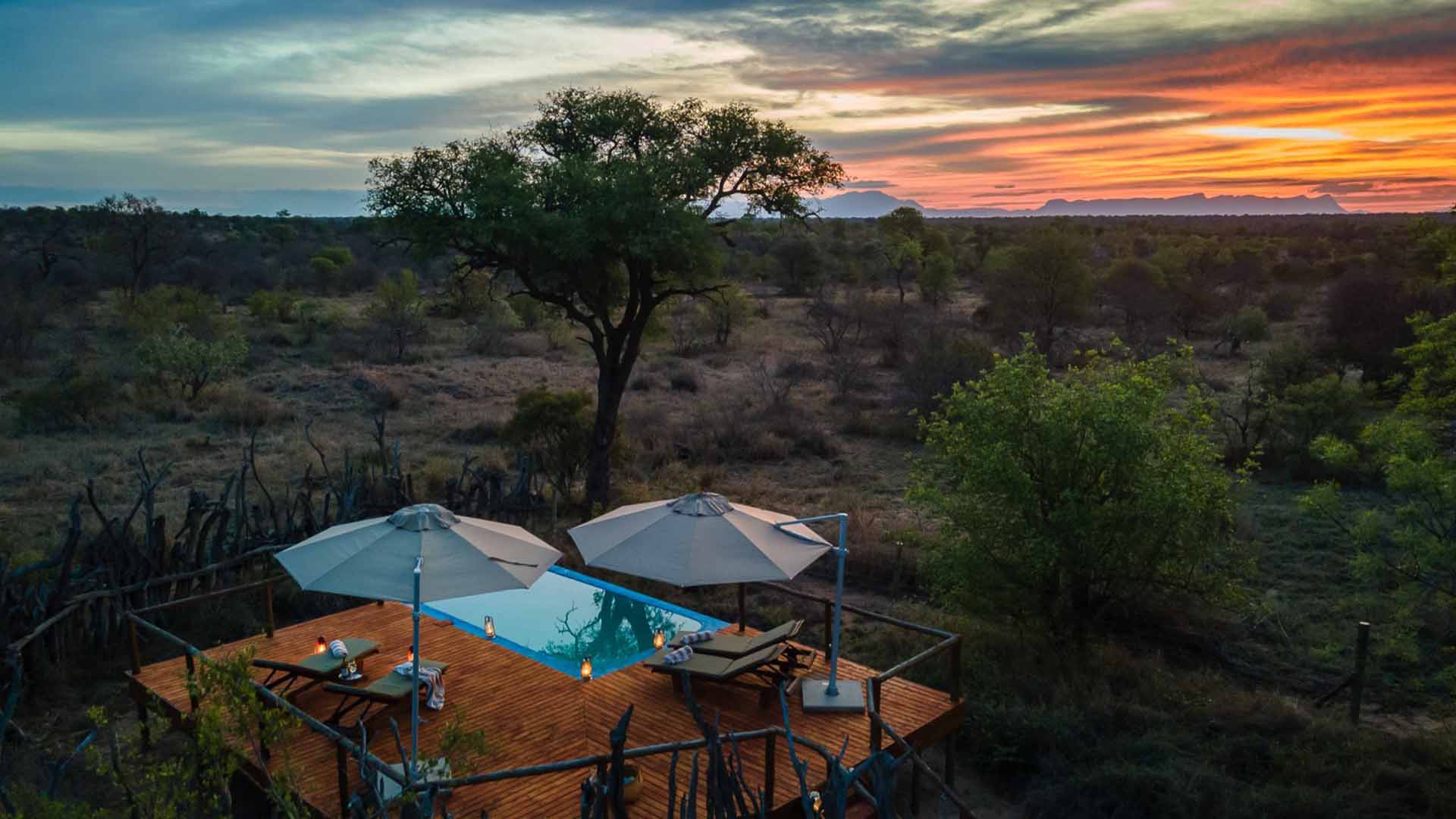 Stemningsfulde stunder på Africa on Foot Camp Greater Kruger
