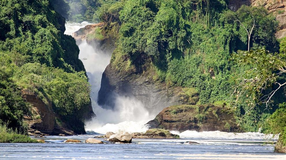 Oplev fortryllende Murchison Falls på safari i Uganda