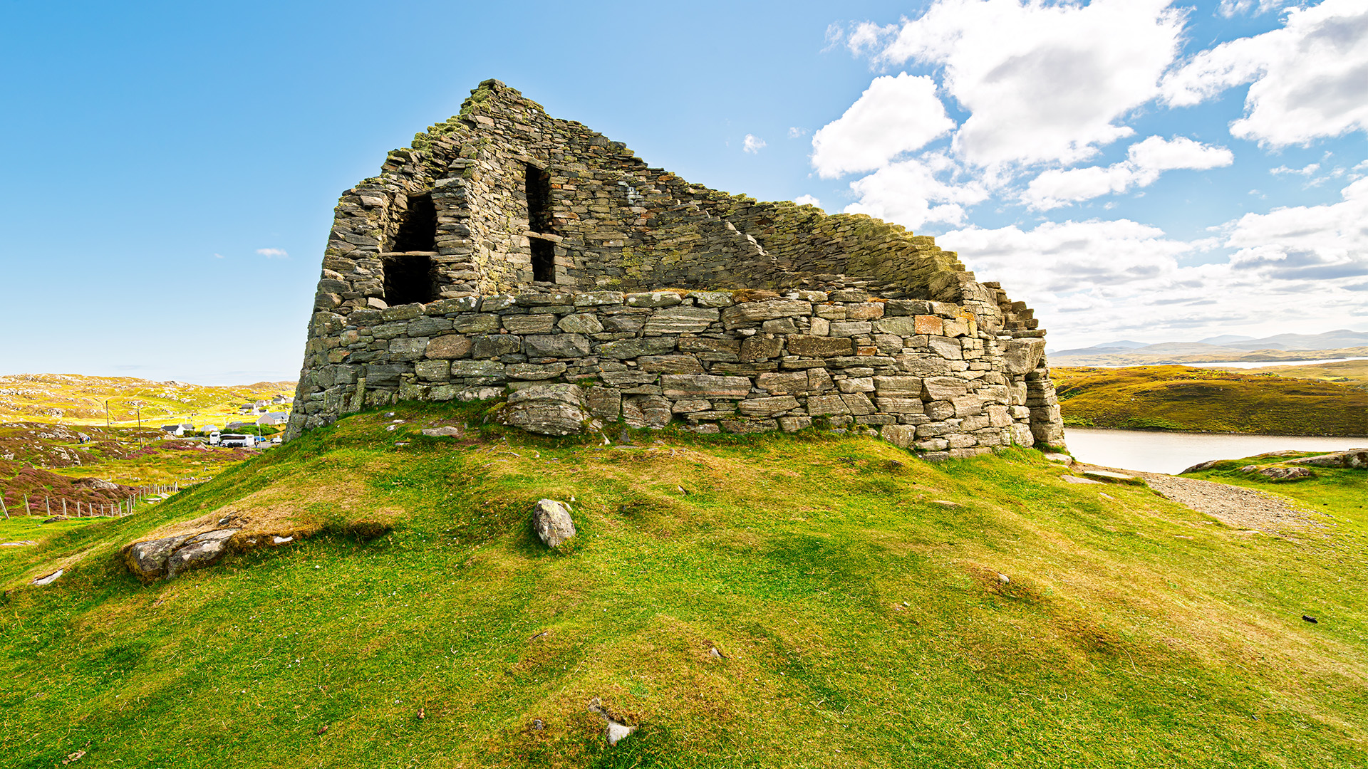 Opdag den bedst bevarede jernalder-broch i Skotland, Dùn Carloway i Stornoway