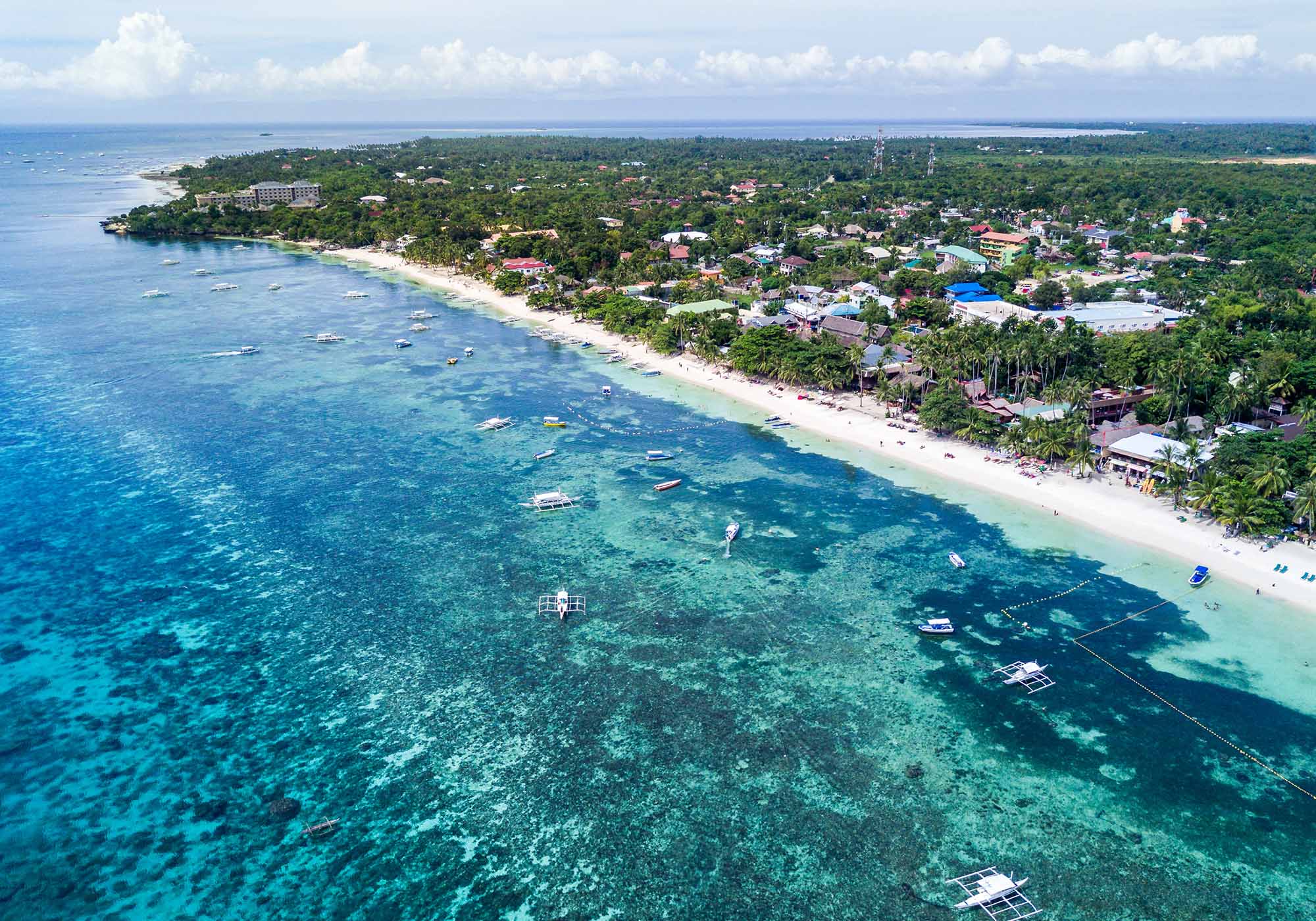 Alona Beach ved Panglao