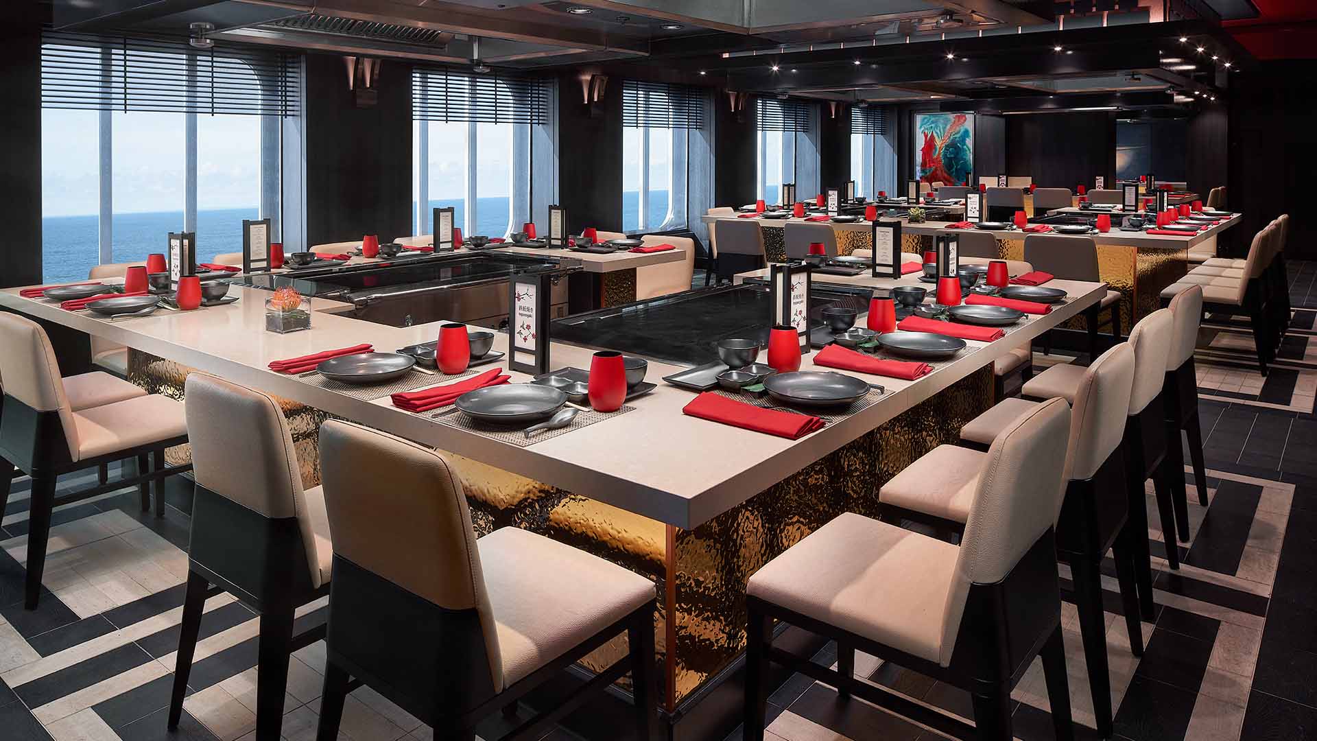 Teppanyaki restaurant