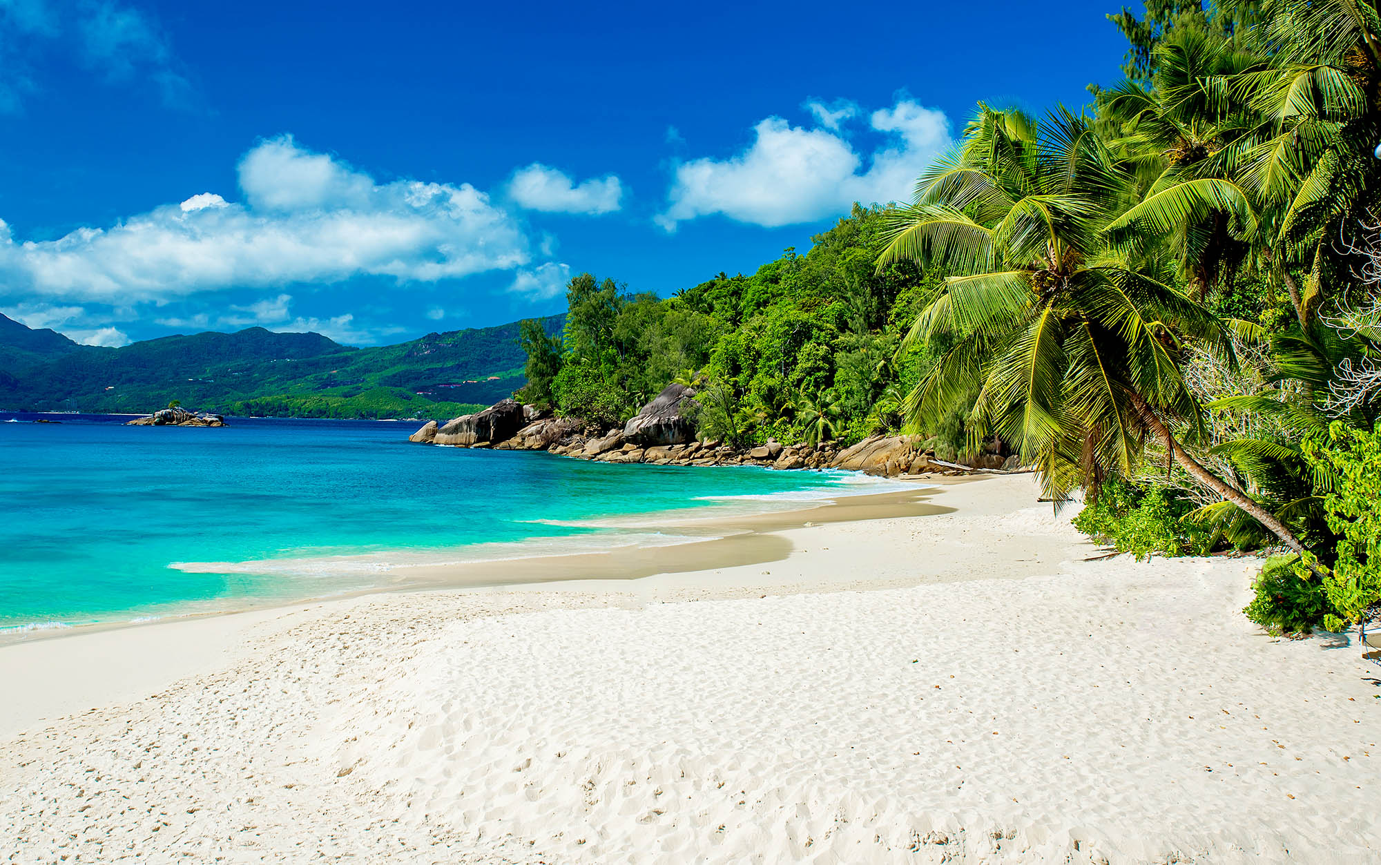 Anse Soleil Beach på Mahé