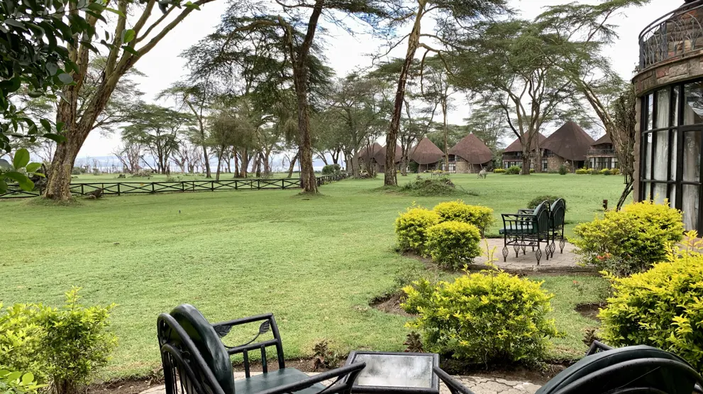 Lake Navaisha Sopa Lodge lige ved Lake Navaisha