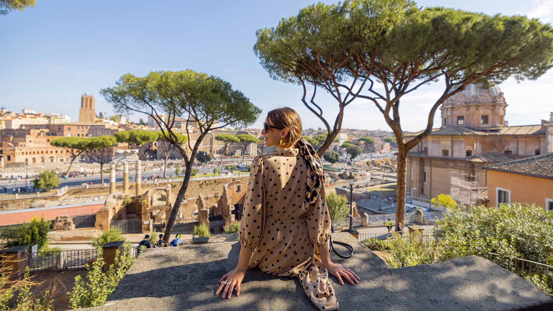 I besøger bl.a. Rom, der byder på fantastisk sightseeing i dejligt forårsvejr.