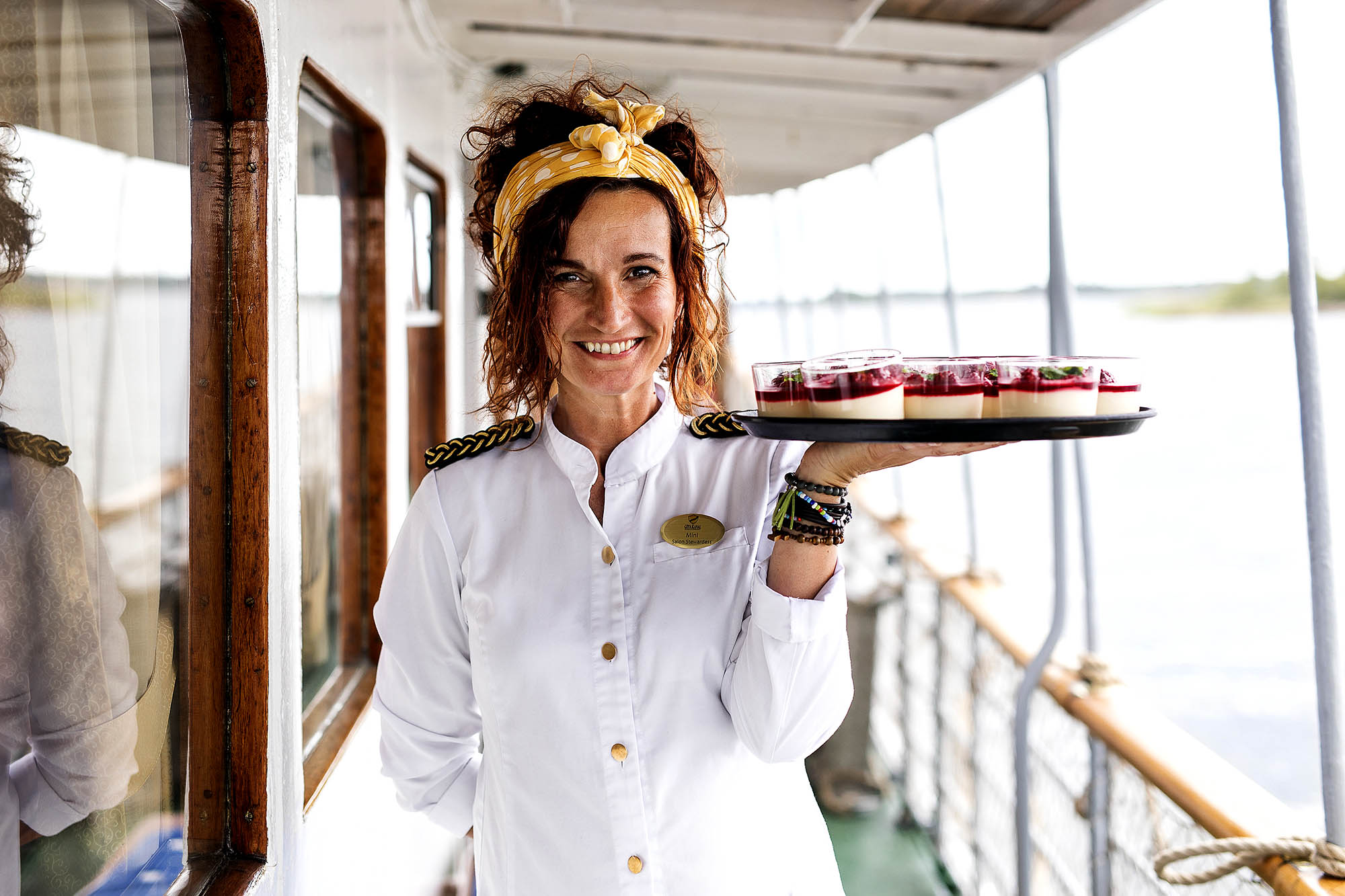 Skibets personale er klar til at give dig en uforglemmelig rejse ombord