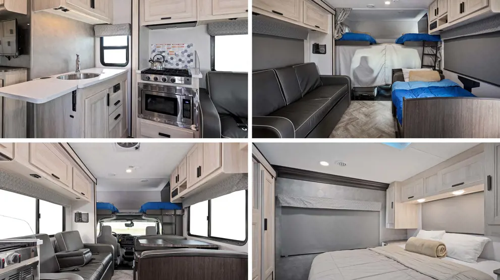 Indretning af Maxi Plus Motorhome