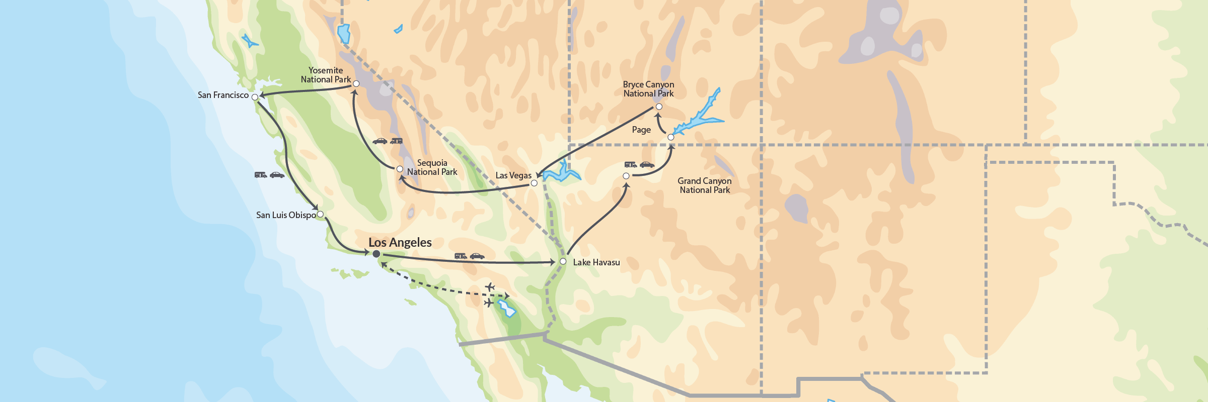 5288 Vest USA Med Californien & Grand Canyon (1)